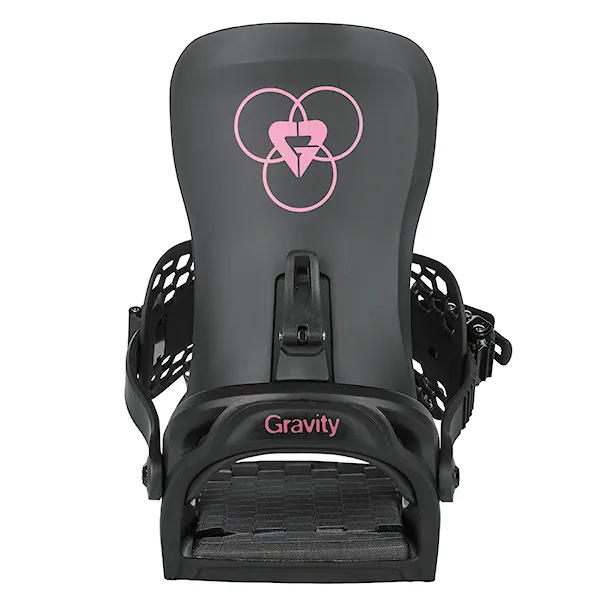 Vázání na snowboard Gravity Rise black 2026