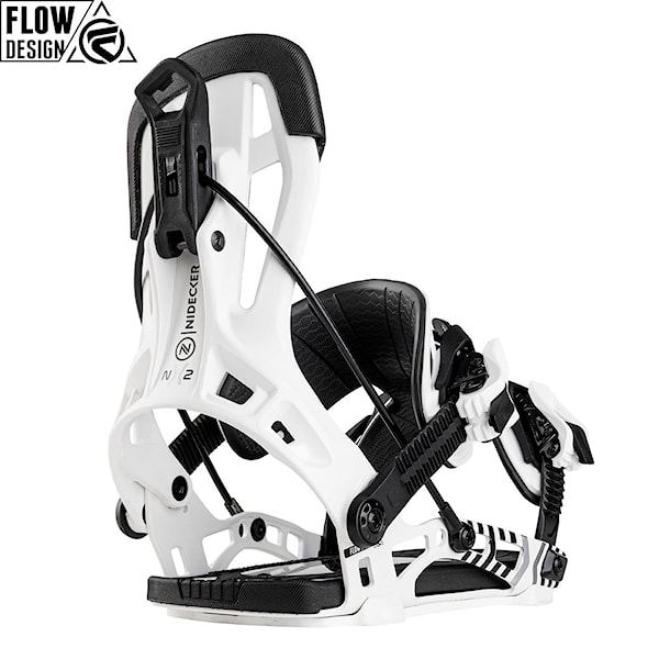Viazanie na snowboard Nidecker Flow NX2 white 2027
