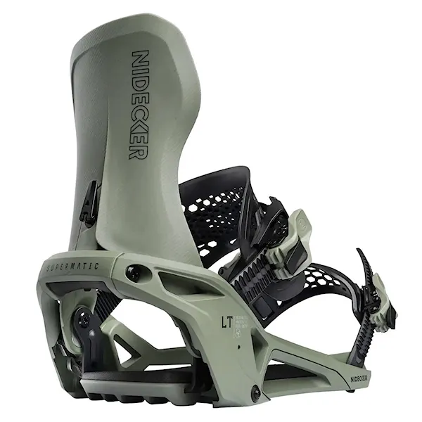 Viazanie na snowboard Nidecker LT Supermatic olive 2026