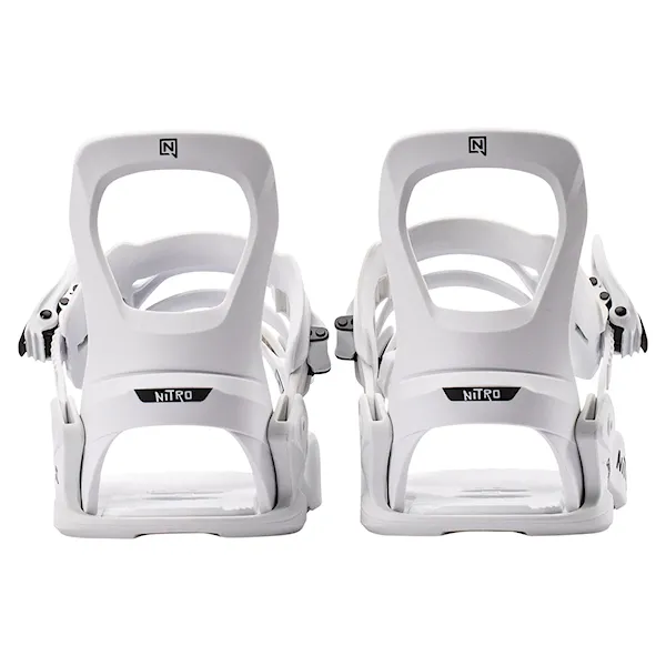 Viazanie na snowboard Nitro Charger Micro white 2027