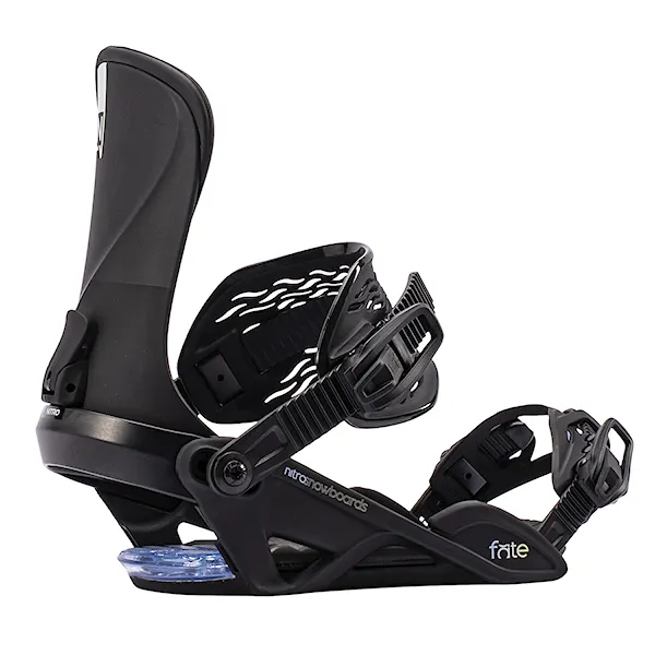 Viazanie na snowboard Nitro Fate ultra black 2027