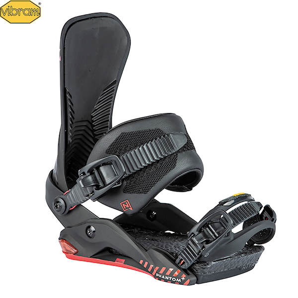 Vázání na snowboard Nitro Phantom+ ultra black 2026