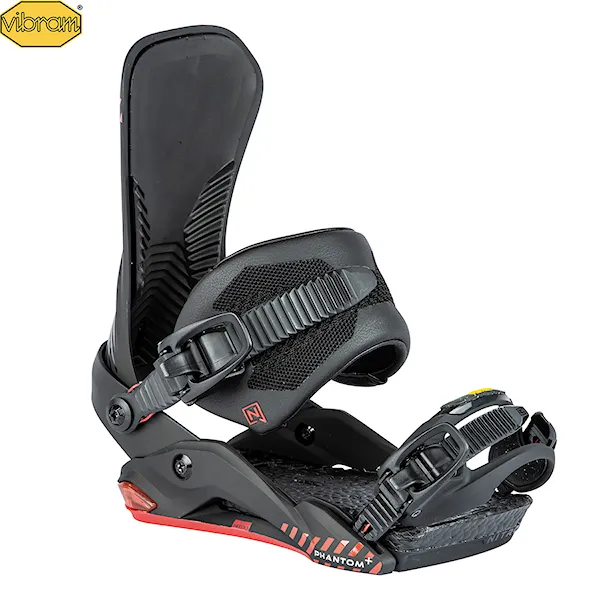 Vázání na snowboard Nitro Phantom+ ultra black 2026