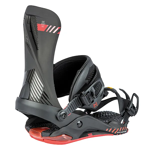 Vázání na snowboard Nitro Phantom+ ultra black 2026