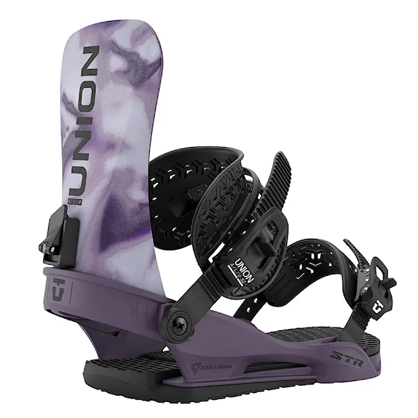 Snowboard Binding Union STR purple 2027