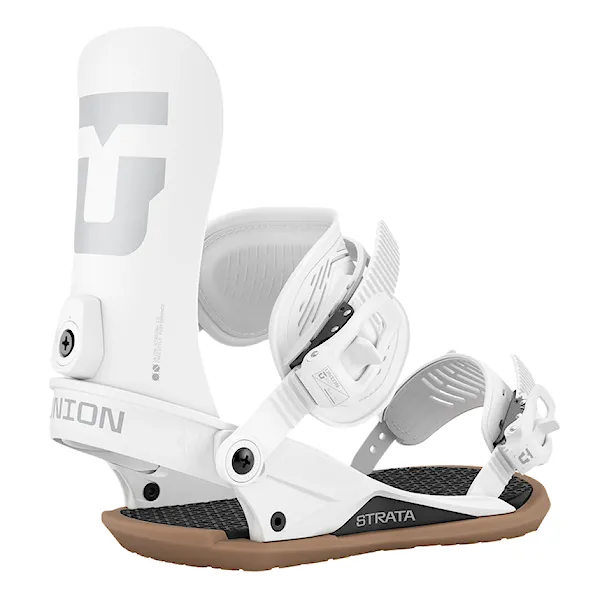 Snowboard Binding Union Strata white 2027