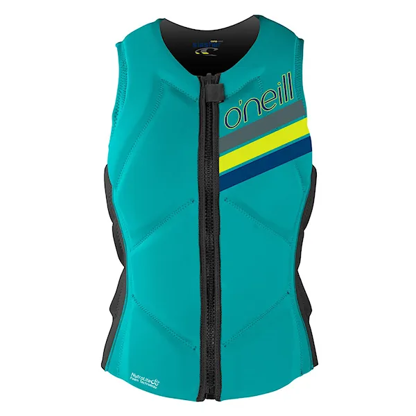 Wakeboard Vest O'Neill Wms Slasher Comp Vest light aqua/graphite 2017