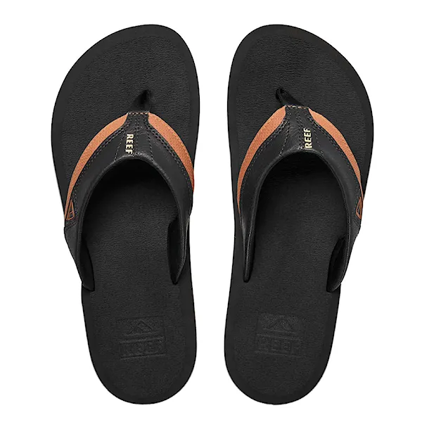 Japonki REEF Cushion Dawn black/tan 2026