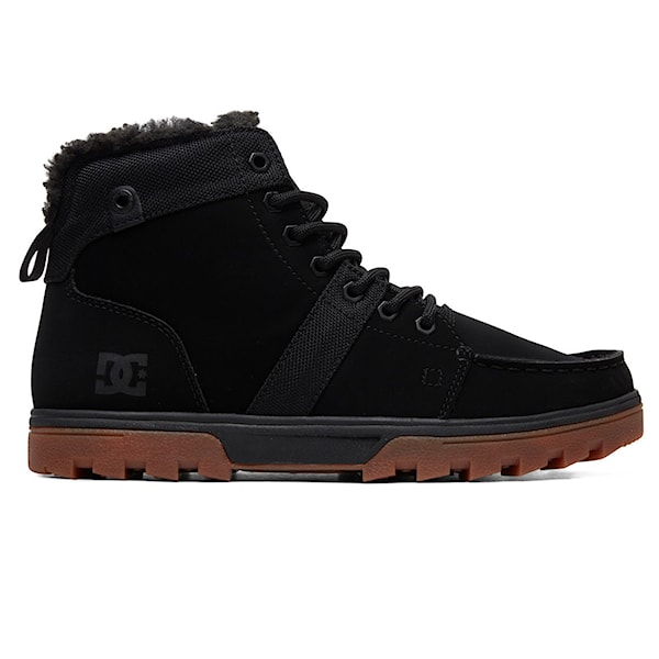 Zimné topánky DC Woodland black/gum 2024