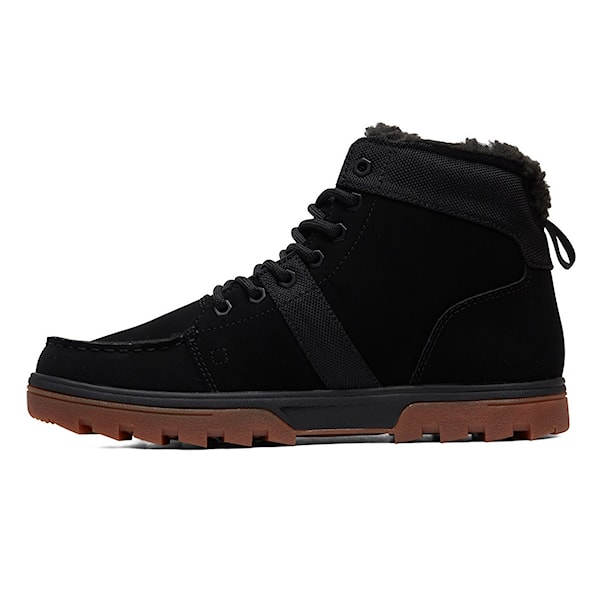 Buty zimowe DC Woodland black / gum 2025