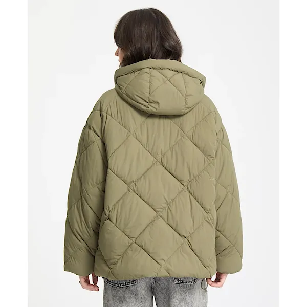 Zimní bunda do města Volcom Wms Out Of Boxy Puff wintermoss 2027