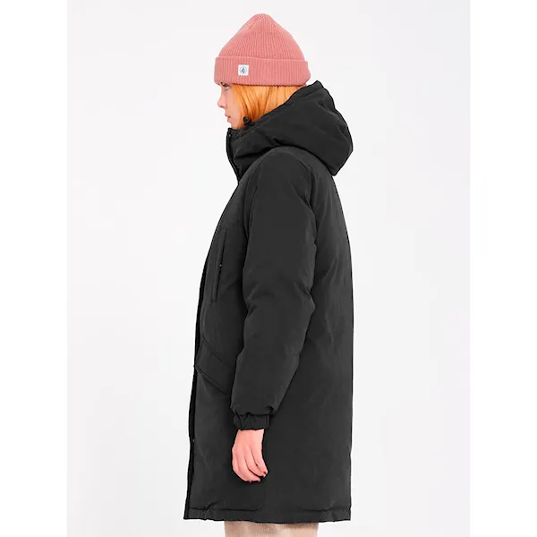 Kurtka zimowa do miasta Volcom Women's Sleepi Puff Up Parka black 2026