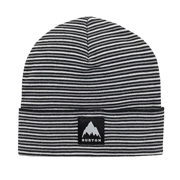 Čiapka Burton Kids Recycled Stripe true black/sharkskin/stout white 2023