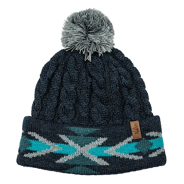 Beanie Nitro Cable Navajo heather midnight 2016