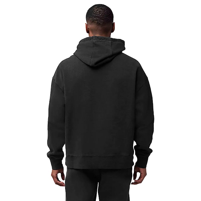 Mikina Fox Wordmark Oversized Fleece PO black 2025