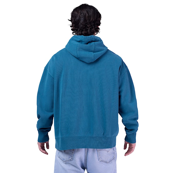 Mikina Fox Wordmark Oversized Fleece PO twilight 2025