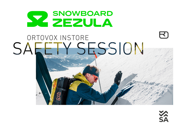 ORTOVOX SAFETY SESSION u nás na prodejně!
