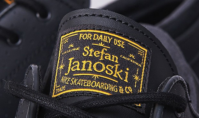 Nike SB Stefan Janoski label