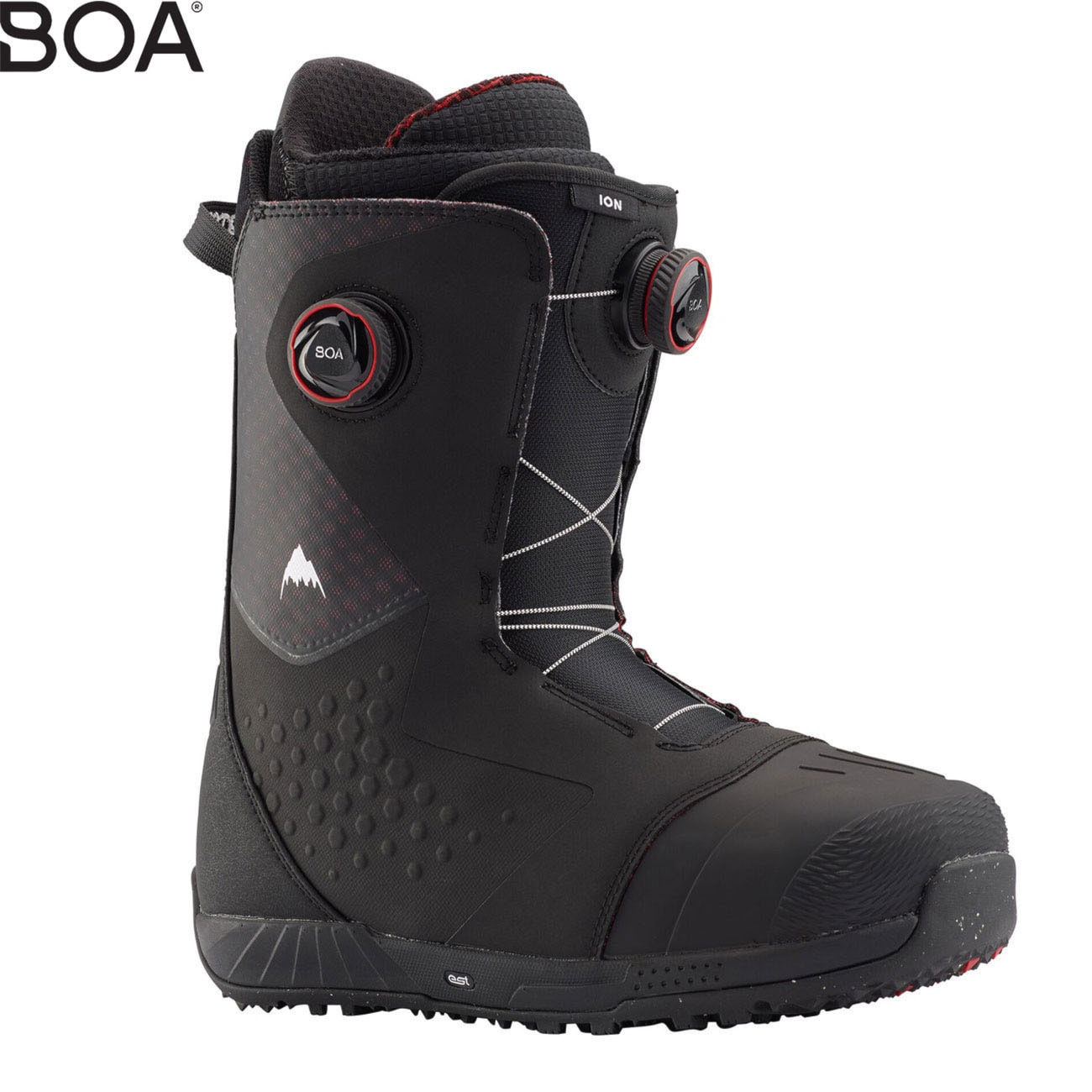 Snowboard Boots Burton Ion Boa black/red | Snowboard Zezula