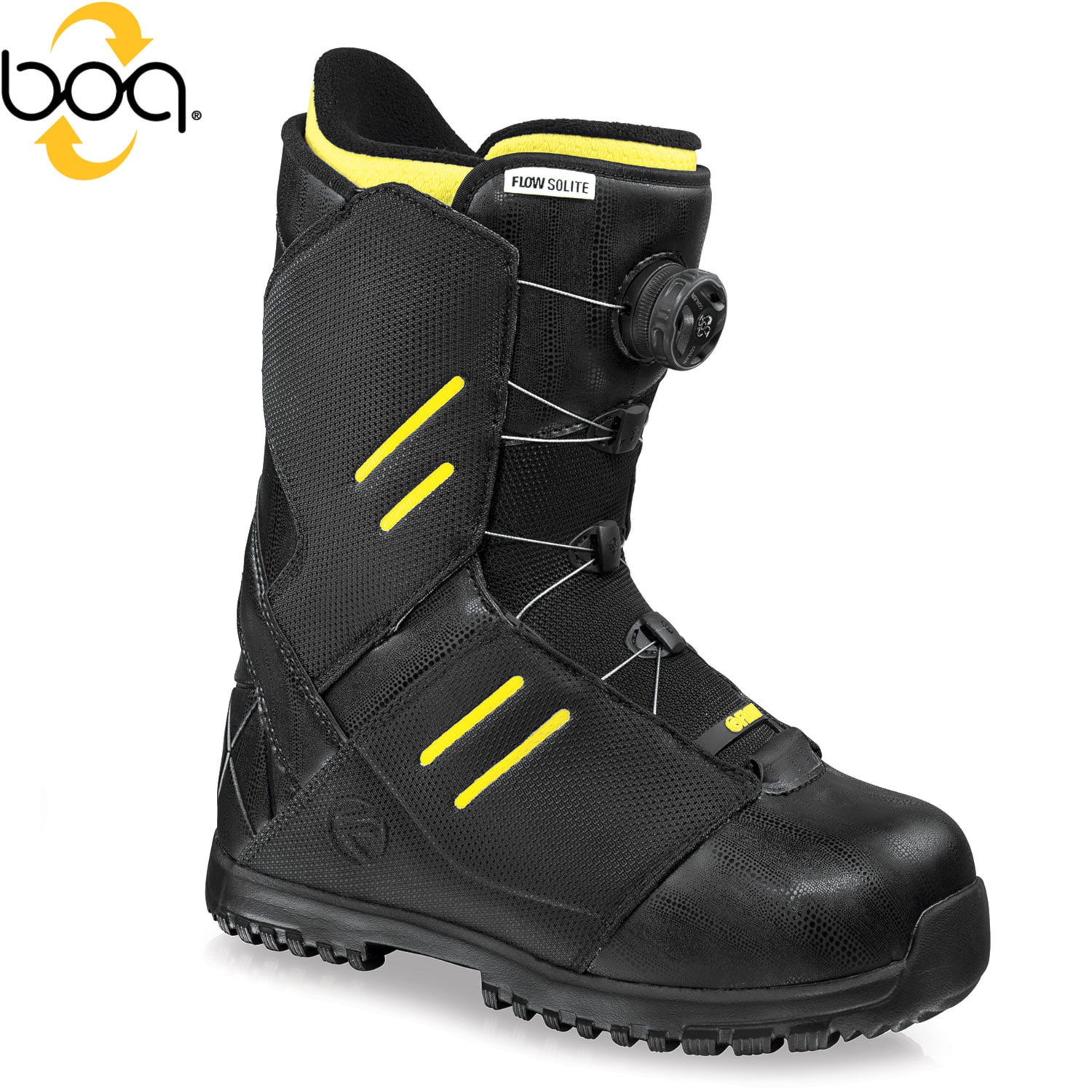 Snowboard Boots Flow Solite Boa Coiler black | Snowboard Zezula