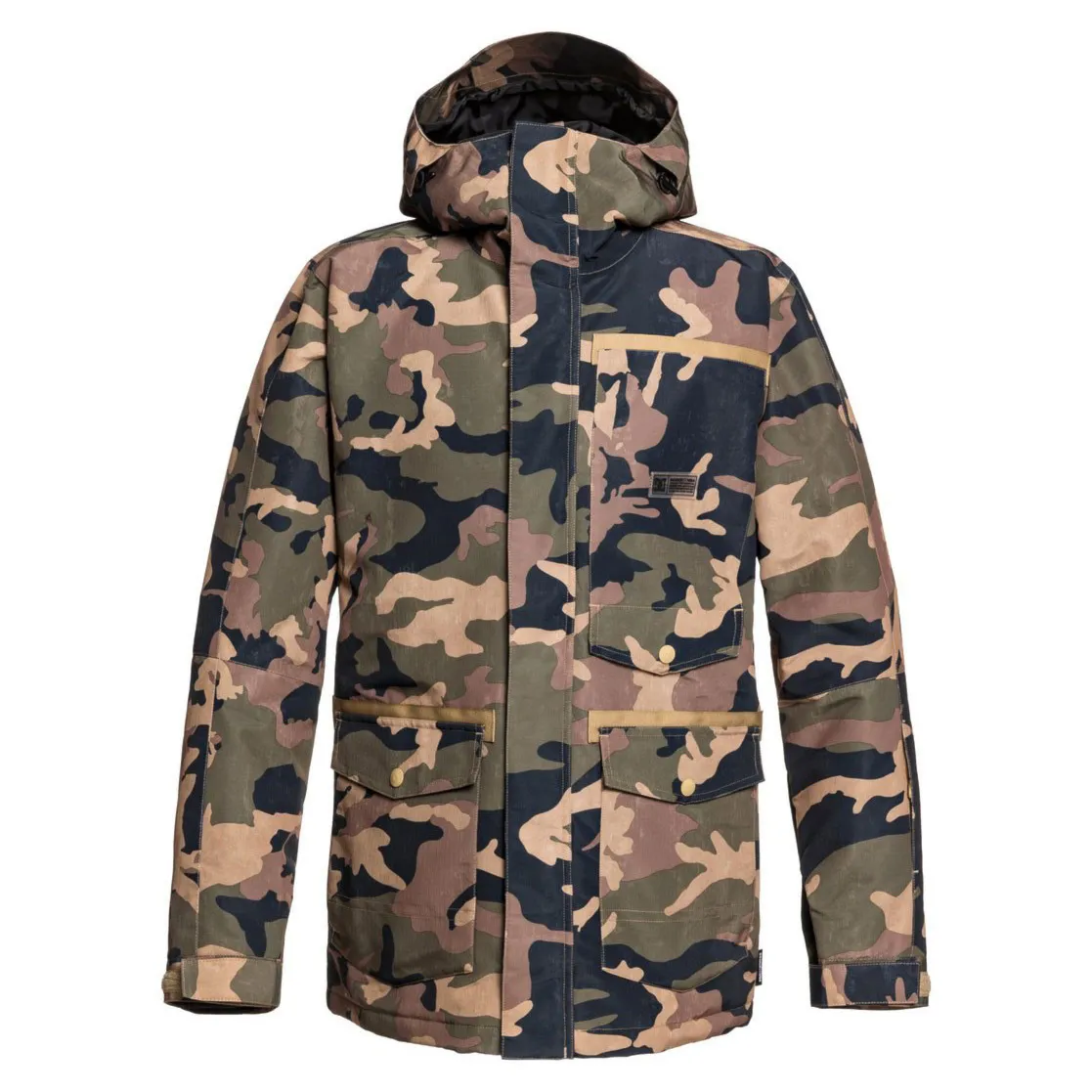 Bunda na snowboard DC Servo olive night mns vintage camo 2020 - 1