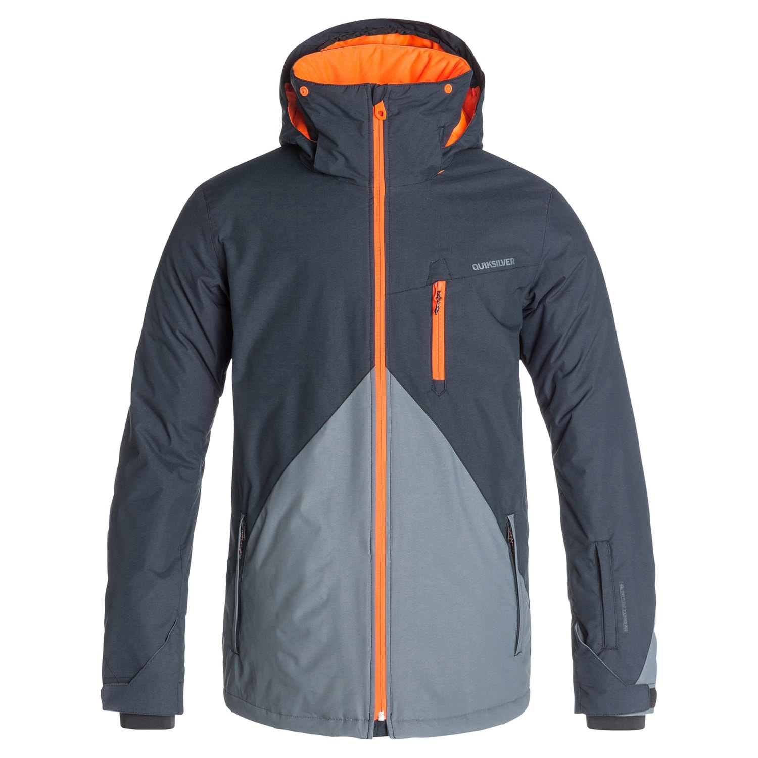 Bunda na snowboard Quiksilver Mission Color Block iron gate 2016 - 1