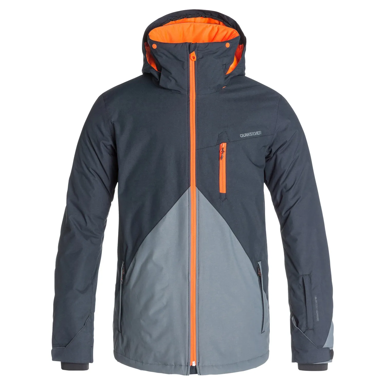 Bunda na snowboard Quiksilver Mission Color Block iron gate 2016 - 1