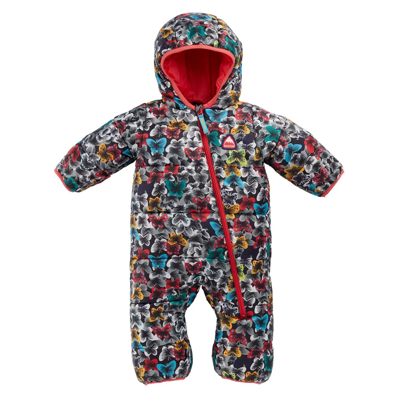 Kombinéza na snowboard Burton Toddler Buddy Bunting multicolor butterfly 2021 - 1