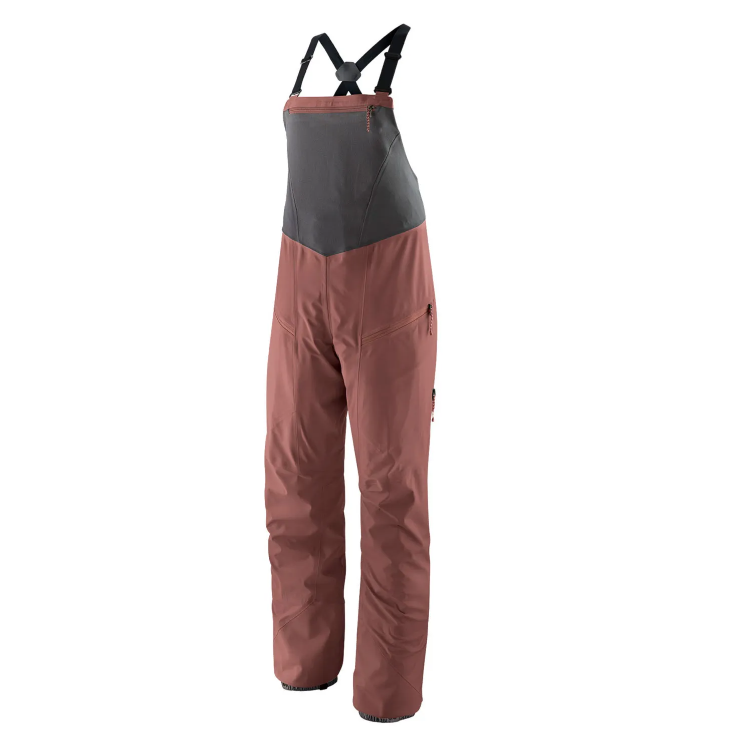 Spodnie snowboardowe Patagonia W's Snowdrifter Bibs dulse mauve 2025 - 1