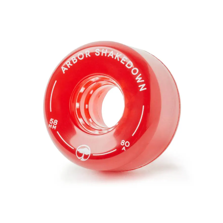 Longboard kolečka Arbor Shakedown vintage red - 1