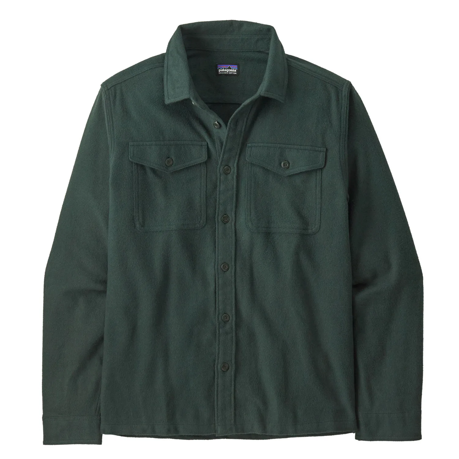 Shirt Patagonia M's Fjord Flannel Shirt whole weave: old growth green 2025 - 1