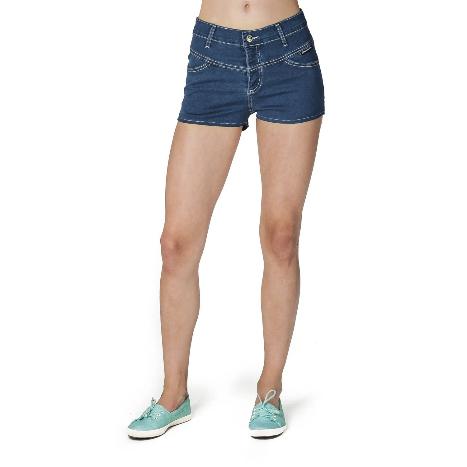 Zimné kraťasy Horsefeathers Lune Shorts vintage denim 2016 - 1