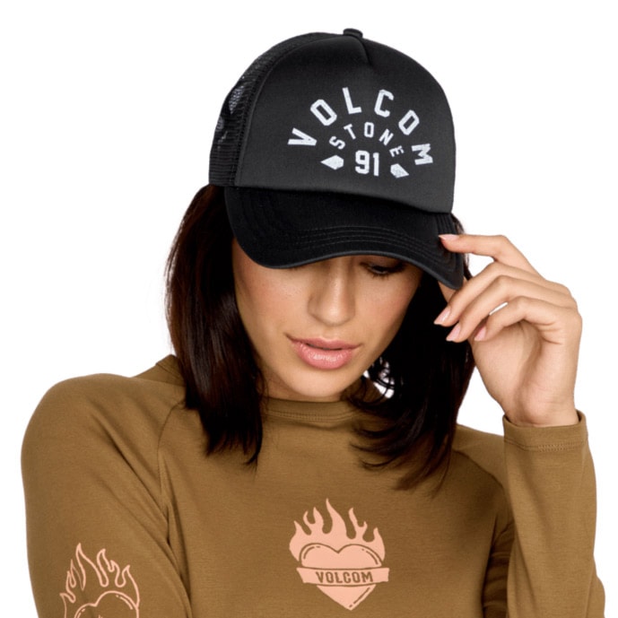 Kšiltovka Volcom Into Paradise Vintage Black 2025 - 1