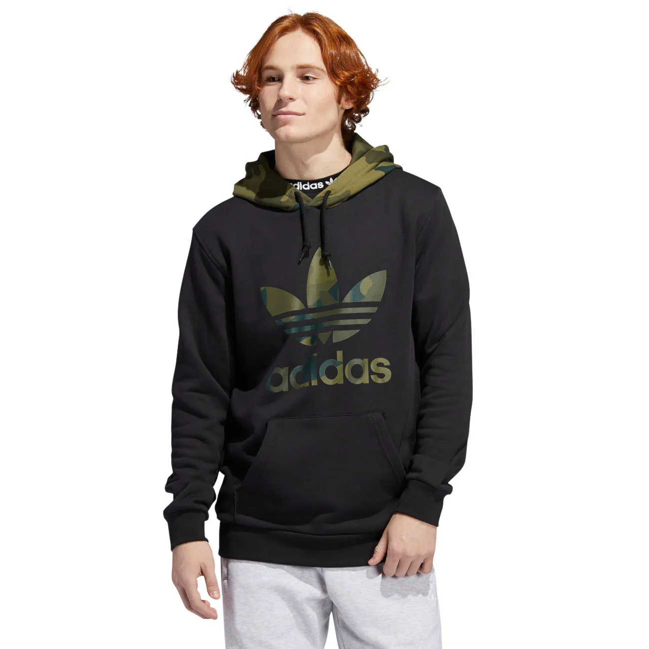 Bike mikina Adidas Camouflage Hoodie black/multicolor 2020 - 1