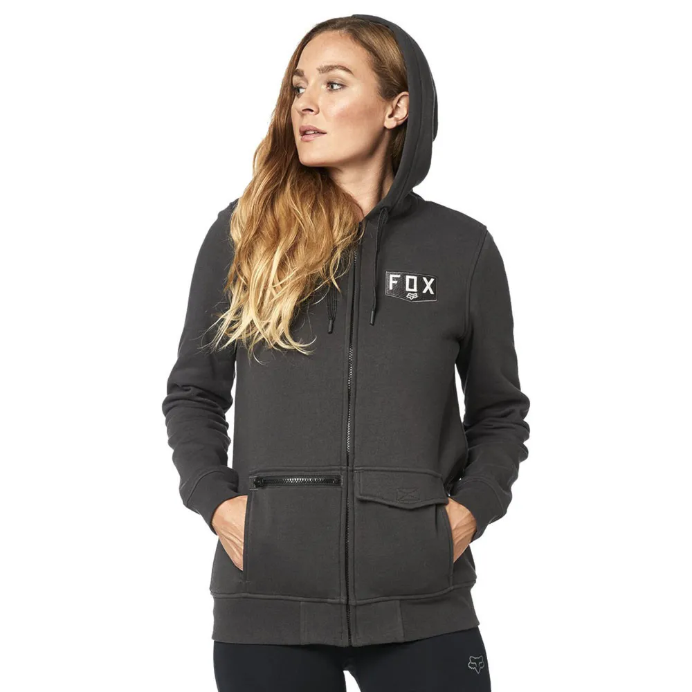 Bike mikina Fox Lit Up Sherpa Fleece black vintage 2019 - 1