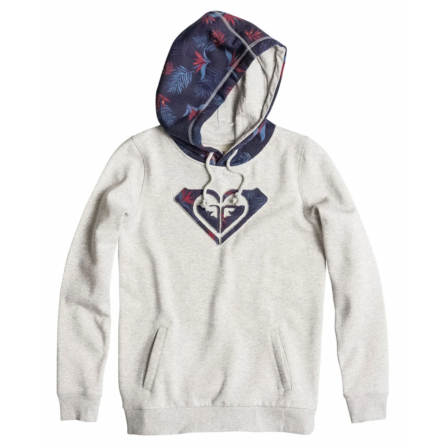 Bike mikina Roxy Cozy Fleece heritage heather 2015 - 1