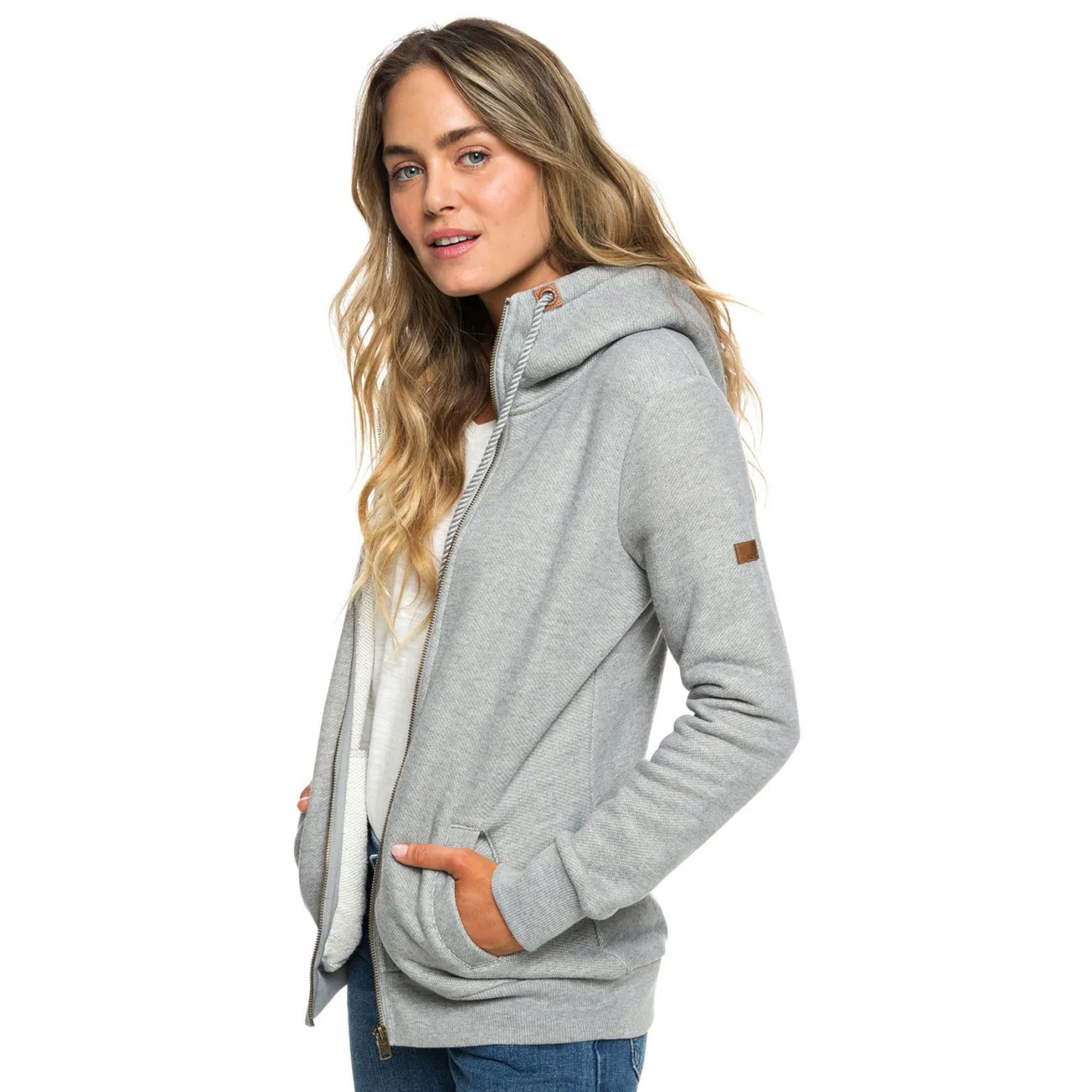 Bike mikina Roxy Distant Call heritage heather 2019 - 1