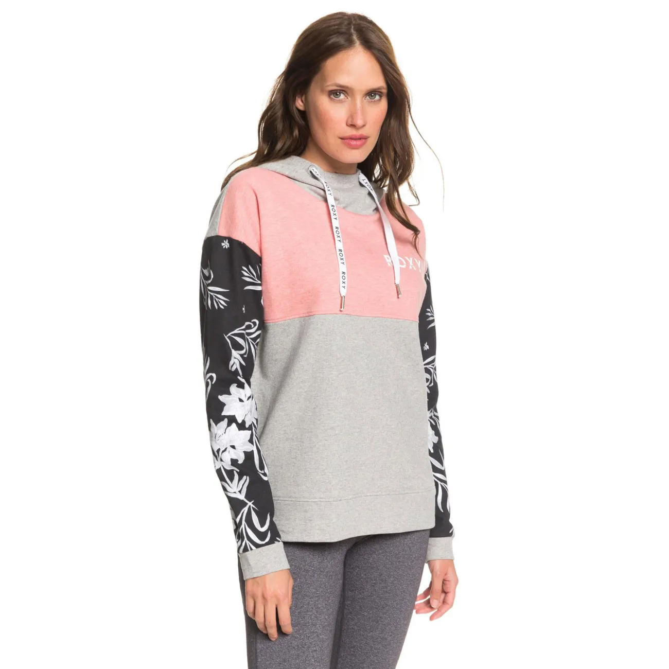Bike mikina Roxy Smile Everydays heritage heather 2019 - 1