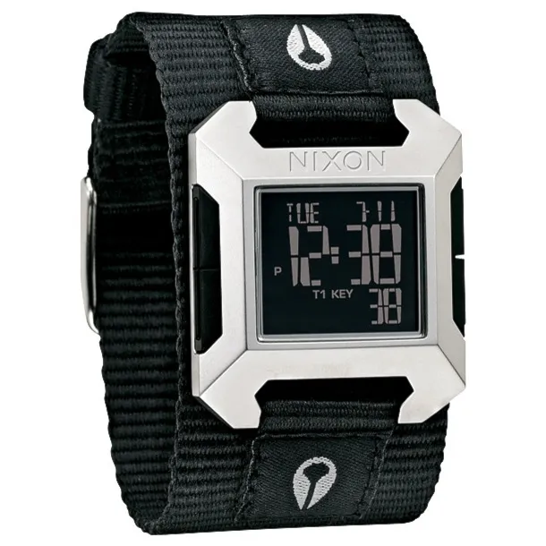 Watch Nixon The Block black | Snowboard Zezula