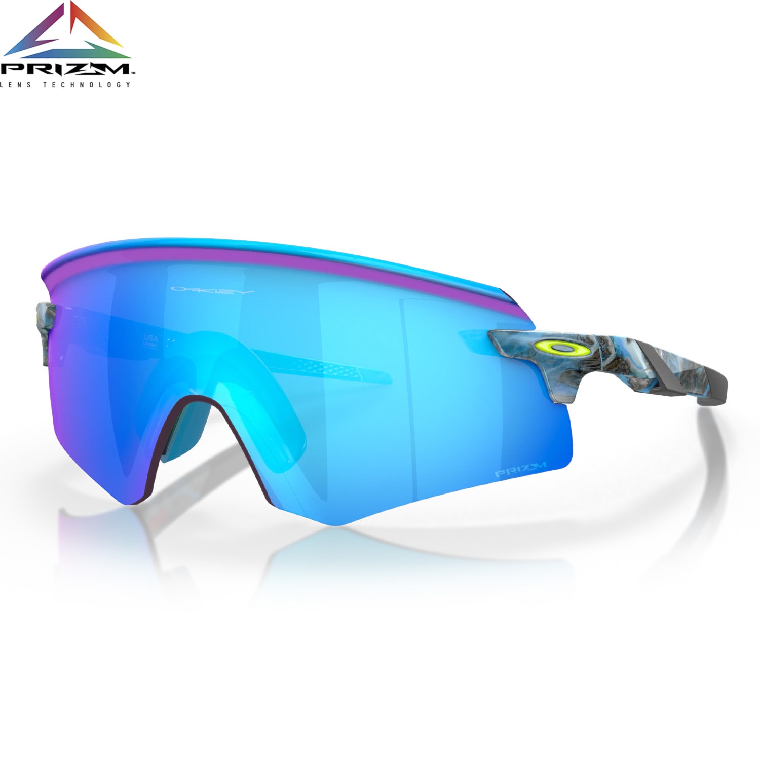 Bike Eyewear Oakley Encoder sanctuary swirl | prizm sapphire