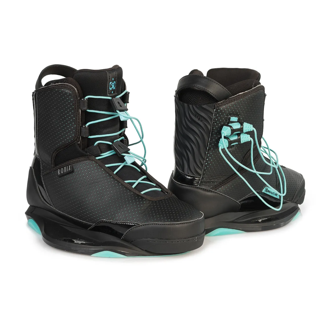 Vázání na wakeboard Ronix Signature black/metallic color-shift 2020 - 1