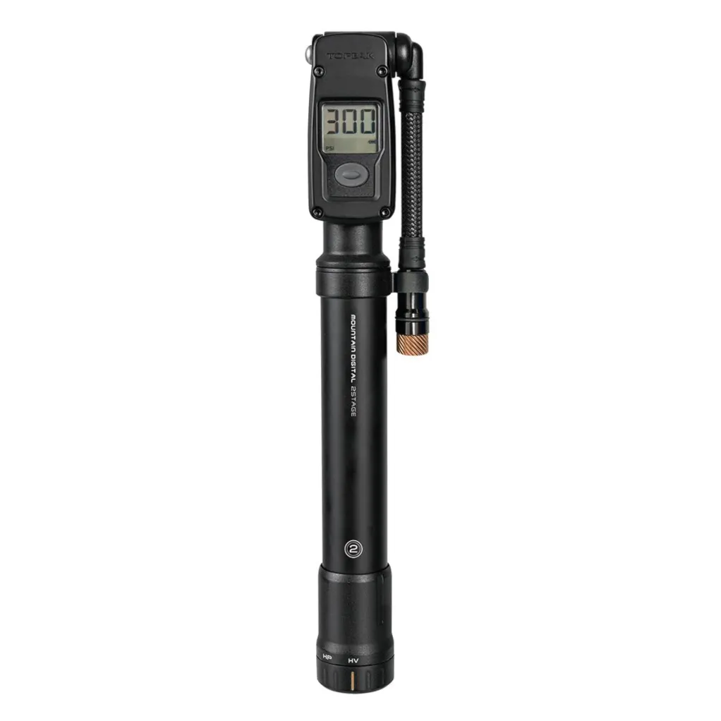 Pumpa na bicykel Topeak Mountain Digital 2Stage black - 1