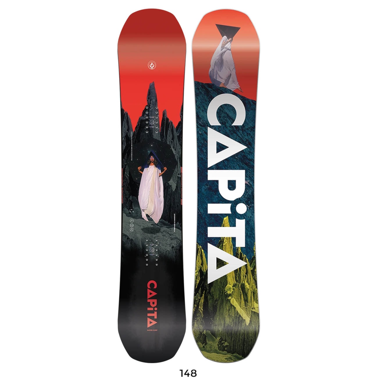 CAPiTA D.O.A. 148cm 新品 CAPiTA DOA 2025 Snowboard + Bindings Package – Performance