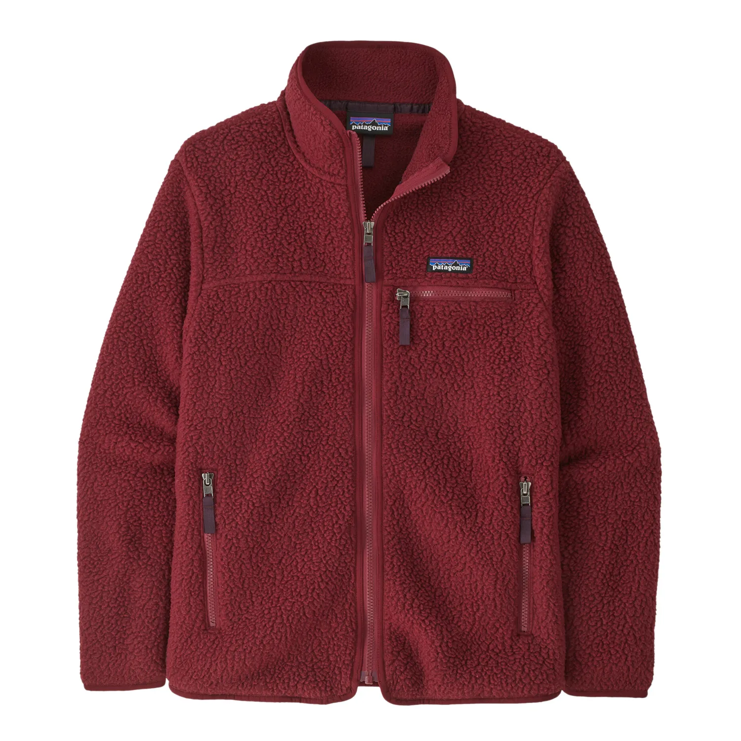 Technická mikina Patagonia W's Retro Pile Jacket carmine red 2024 - 1