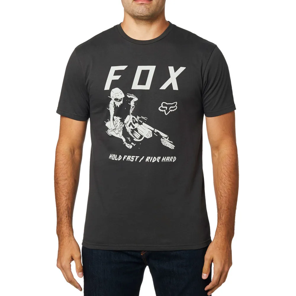T-shirt Fox Hold Fast Premium black vintage 2019 - 1