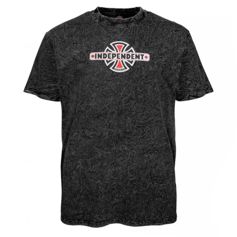 T-shirt Independent Vintage B/C mineral wash black 2021 - 1