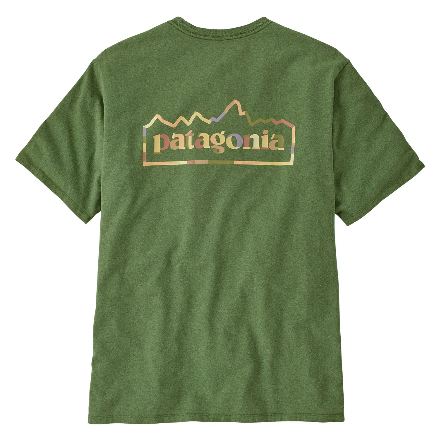Tričko Patagonia M's Unity Fitz Responsibili-Tee terrain green 2024 - 1