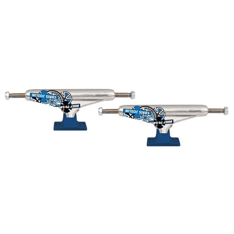 Skateboard Trucks Independent Stage 11 Forged Hollow Chris JSL silver/blue - 1