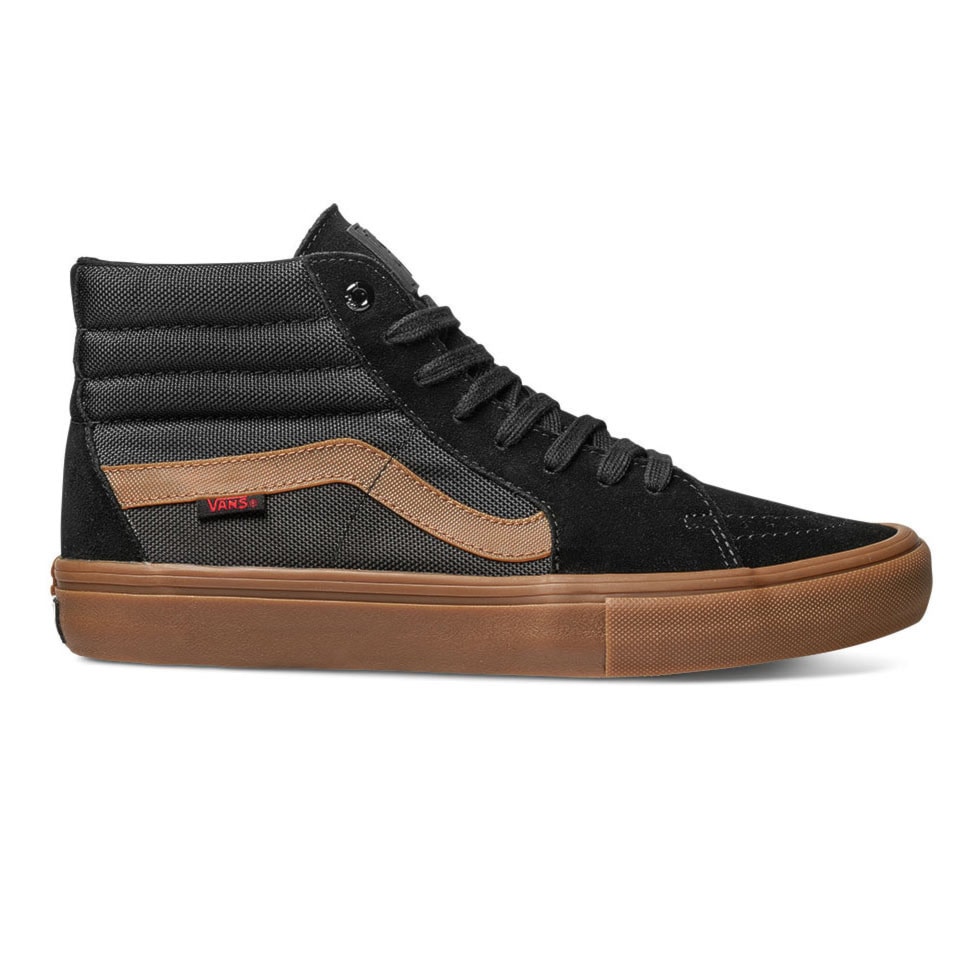 Sneakers Vans Sk8-Hi Pro Thrasher black/gum | Snowboard Zezula