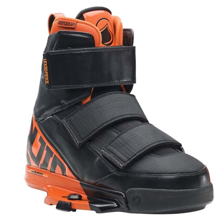 Vázání na lyže Liquid Force Vantage Ct black/orange 2015 - 1